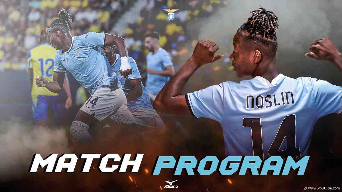 📘 Tijjani Noslin al match program di Lazio-Hellas Verona!