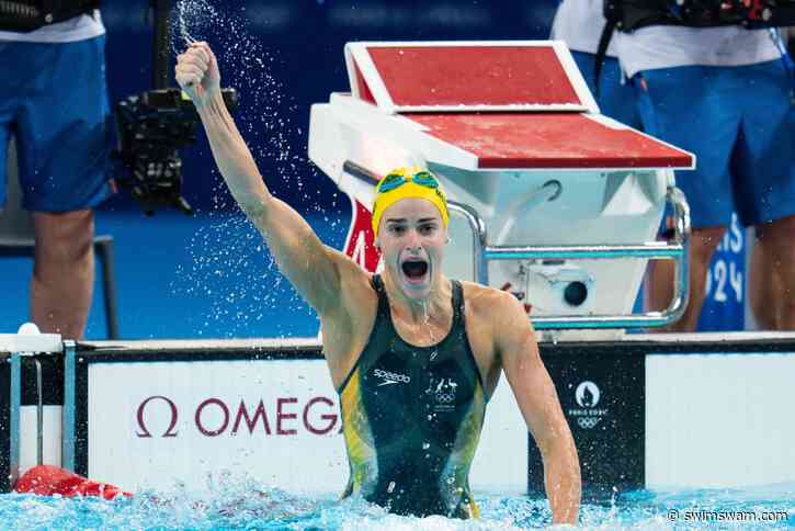 Kaylee McKeown Named 2024 Australian Swimmer of the Year (Olympic Program)