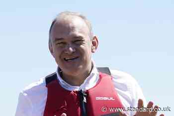 Sir Ed Davey jet skis into ‘very excited’ Lib Dem conference