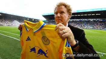 Leeds' latest celebrity investor Will Ferrell watches on at Elland Road but Whites lack Hollywood magic as they lose 1-0 to promotion rivals Burnley