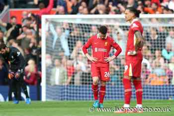 Liverpool player ratings as Mohamed Salah and two more poor in shock Nottingham Forest loss