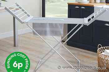 Dunelm's £40 heated airer that runs for 6p per hour gets rave reviews