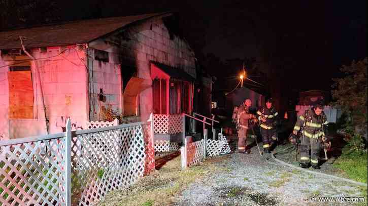 Vacant house a total loss after pre-dawn fire Saturday