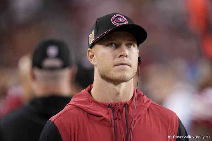 Christian McCaffrey is placed on injured reserve for the 49ers and will miss at least 4 more games