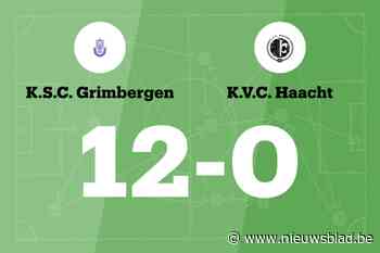 SC Grimbergen B laat KVC Haacht B kansloos