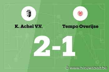 Achel VV wint van Tempo Overijse