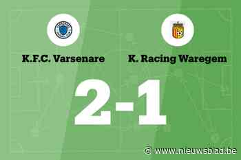 FC Varsenare wint het duel met Racing Waregem en beslist in de eerste helft