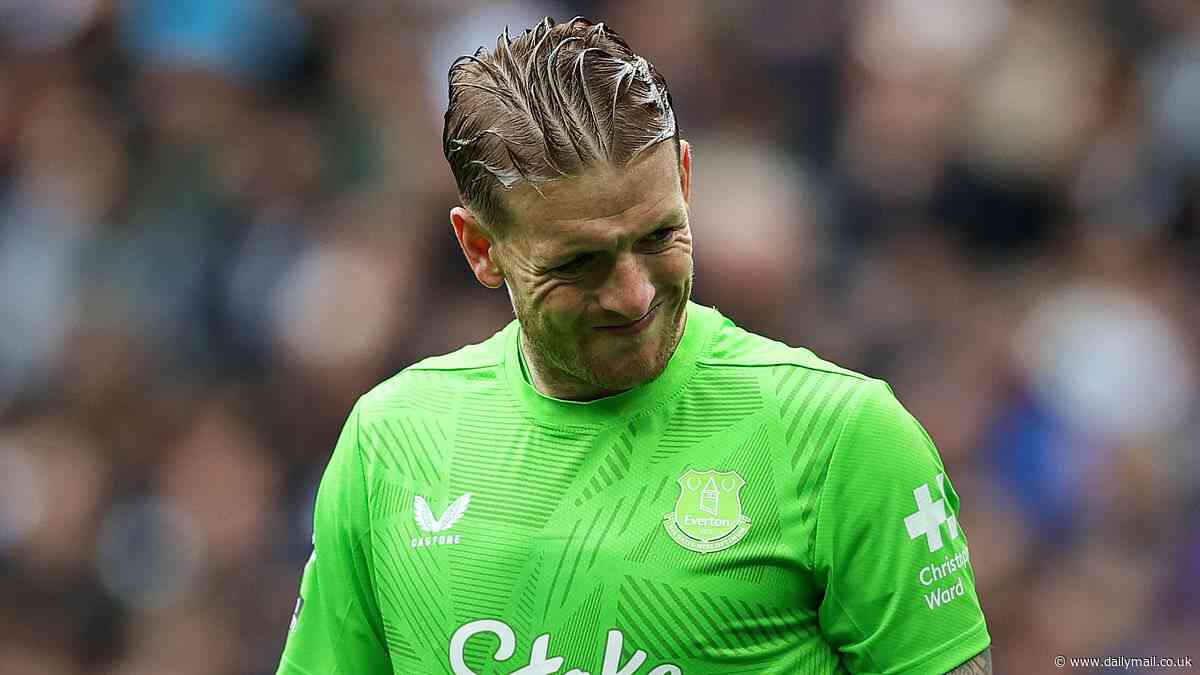 Sean Dyche 'ready to AXE England No1 Jordan Pickford if his poor form continues', with Everton boss 'eyeing familiar face as a replacement' amid horror start to the season