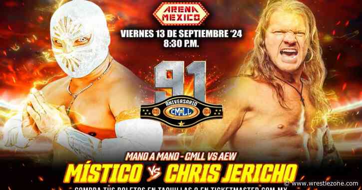 CMLL 91st Anniversary Results: AEW’s Chris Jericho, Willow Nightingale, & Orange Cassidy Compete