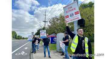 After 6 months of negotiations, thousands of Boeing machinists go hit the picket line