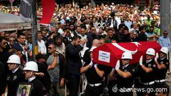 An American activist killed by Israeli fire is buried in Turkey as Israel strikes Gaza