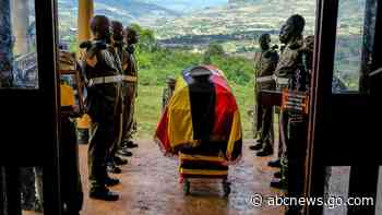 Ugandan Olympic athlete who died after her partner set her on fire gets a military funeral