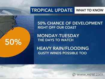 Dry start on Sunday before rain chances ramp up