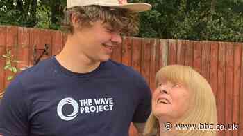 Grandma and grandson skydiving for Cornwall charity