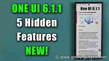 5 Hidden Samsung One UI 6.1.1 Features