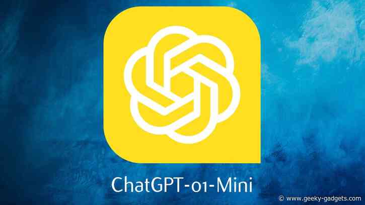 ChatGPT-o1-Mini AI everything you need to know