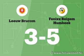 Fenixx wint spektakelwedstrijd van Leeuw Brucom B