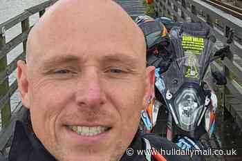 Hull dad riding motorbike around coast of mainland UK for charity