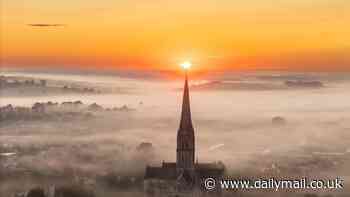 Met Office issues urgent yellow weather warning for dense Autumn fog as map shows areas affected