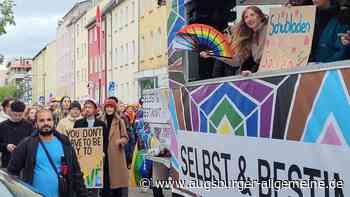 Christopher Street Day: 2000 Menschen demonstrieren und feiern in Neu-Ulm