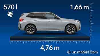 BMW X3 2024: Dimensions and boot space of the new generation