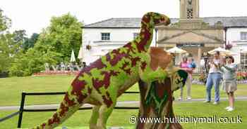 Last chance to see huge Lego dinosaurs as ICONIC BRICKS extends stay at Sewerby Hall