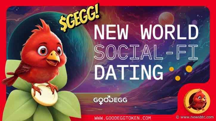 New A.I Dating Cryptocurrency GoodEgg (GEGG) Gains Massive Investment From Solana Whale