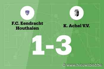 Achel VV B wint bij E. Houthalen