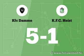 FC Damme houdt FC Heist B van overwinning