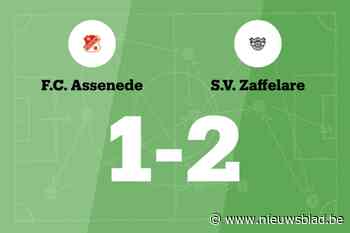 SV Zaffelare houdt FC Assenede van overwinning