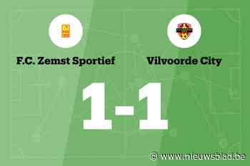 FC Zemst en Vilvoorde City verdelen de punten