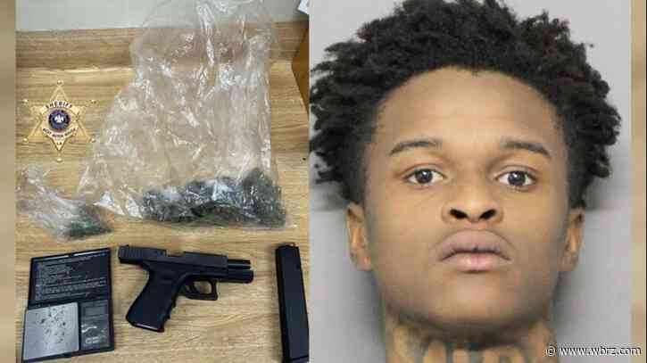 18-year-old arrested for possession of stolen gun, drugs