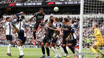 Gabriel's winning goal for Arsenal in north London derby should NOT have stood, claim Paul Merson and Les Ferdinand