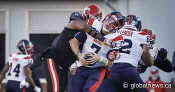 Stampeders and Alouettes battle to 19-19 tie