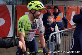 Gerben Thijssen op podium in Isbergues