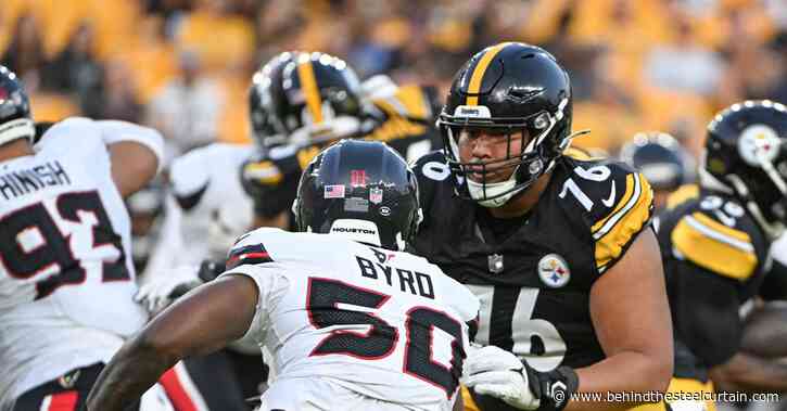 Steelers rookie Troy Fautanu starts at right tackle in Week 2 vs. Broncos