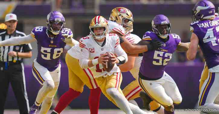 3 quick takeaways from the 49ers 23-17 loss to the Vikings: Niners suffer 8th straight loss at U.S. Bank