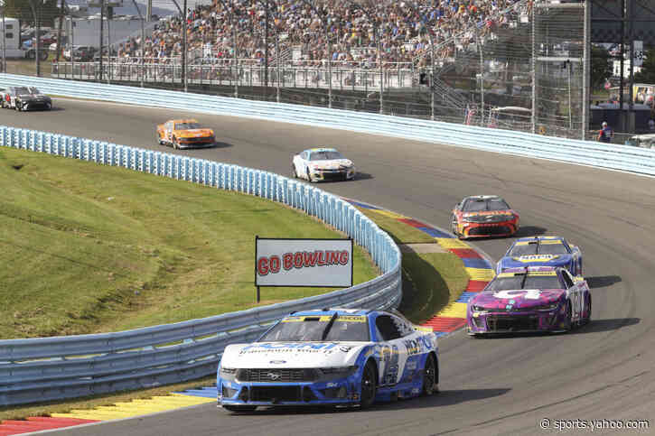 Buescher plays spoiler at Watkins Glen in chaotic NASCAR playoff race