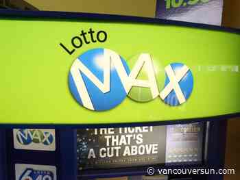 Tuesday's Lotto Max jackpot will be a record $80 million