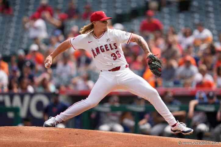 Angels rookie Caden Dana endures second straight rough outing