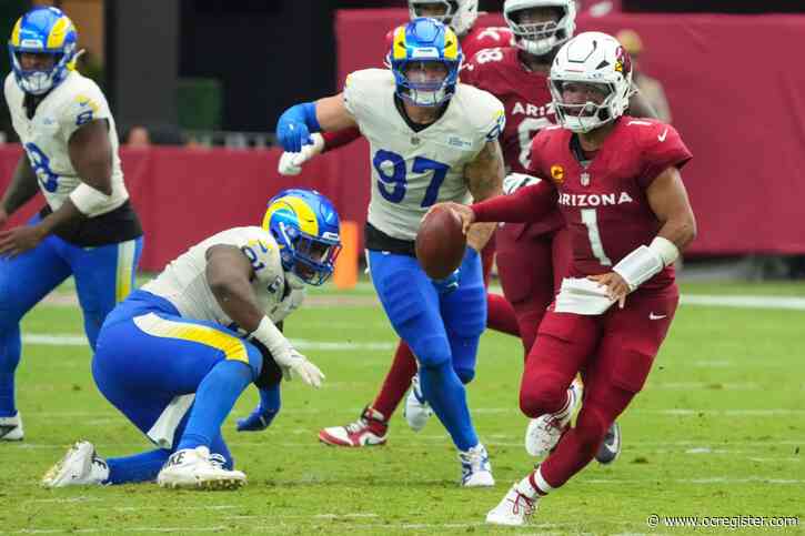 Rams fall apart in blowout loss to Cardinals