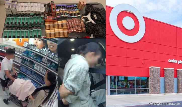 Woman arrested after trying to steal almost $2K in cosmetics from a Target store in Irvine