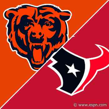 Follow live: No. 1 pick Williams leads Bears vs. Stroud, Texans