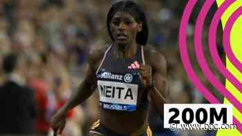 Brown beats GB's Neita to claim Diamond League 200m title