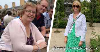 Retired NHS worker sheds five stone to see her sons grow up after mum's death