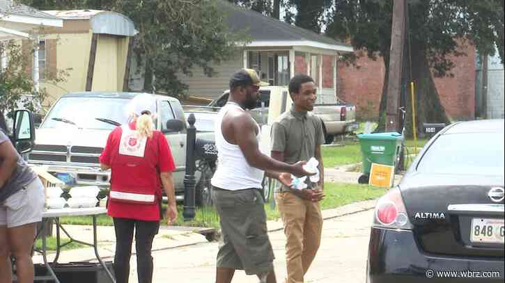 Multiple organizations giving away free food and resources in Morgan City after Hurricane Francine