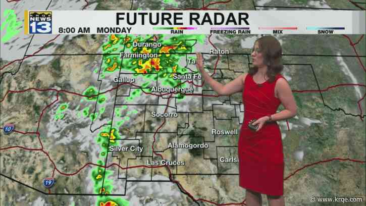 More widespread rain coming as temperatures cool off