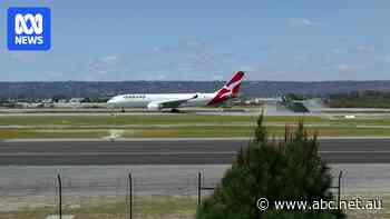 Teenage plane spotter captures moment aircraft rips up the runway with during take off