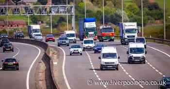 M6 and M57 motorway closures starting September 16