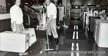 Homeware department flooded as mopping up began at Blackburn Co-op